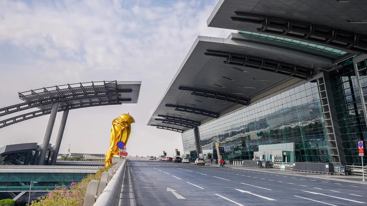 Hamad International Airport exterior, Doha