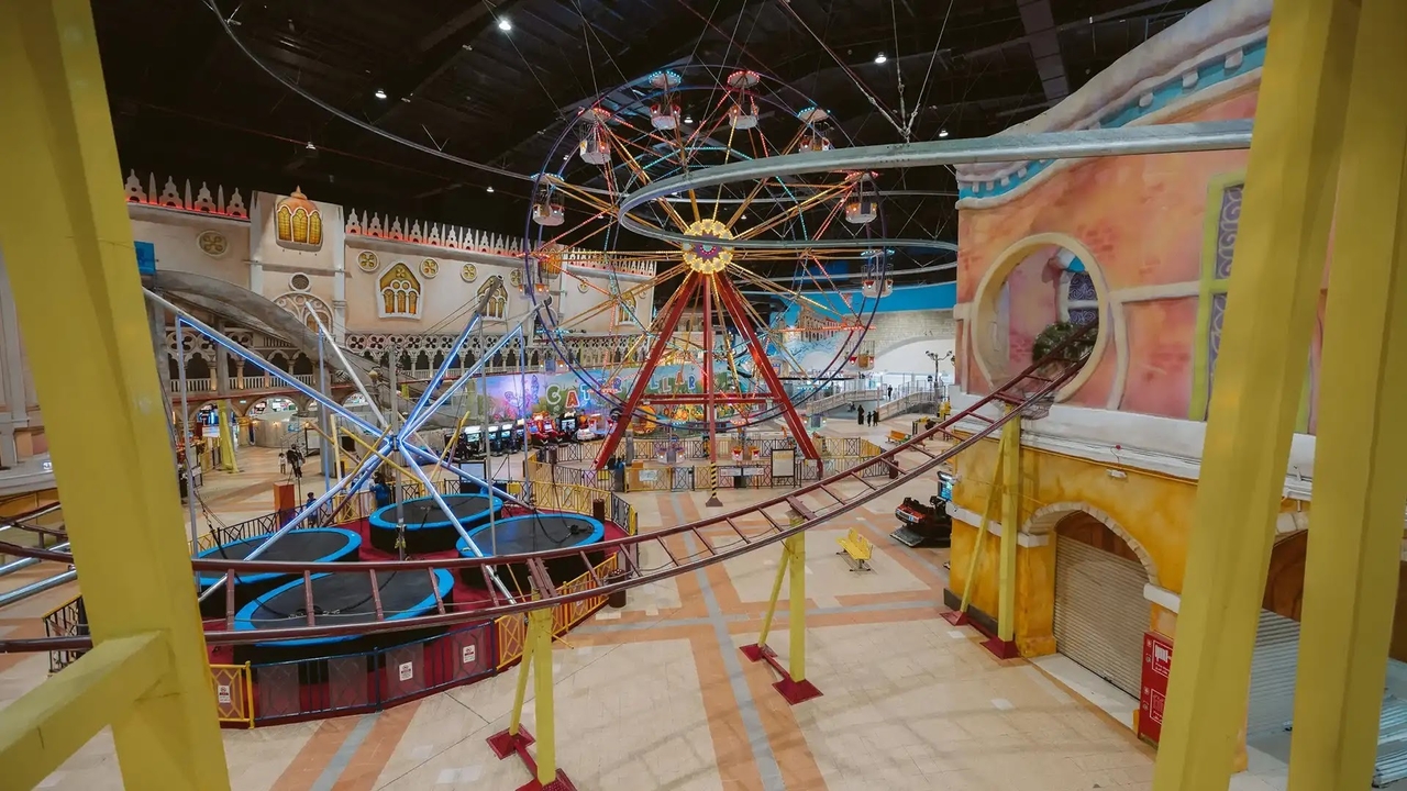 Gondolania indoor theme park Doha mall